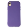 İphone Xr Kılıf First Silikon - Mor