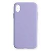 İphone Xr Kılıf Nano İçi Kadife Silikon - Lila