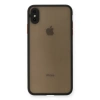 İphone Xs Max Kılıf Montreal Silikon Kapak - Siyah