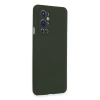 One Plus 9 Pro Kılıf Nano İçi Kadife Silikon - Koyu Yeşil
