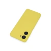 Realme 10 4g Kılıf Nano İçi Kadife Silikon - Sarı