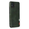 Realme C11 2021 Kılıf Loop Deri Silikon - Yeşil