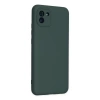 Samsung Galaxy A03 Kılıf Nano İçi Kadife Silikon - Koyu Yeşil