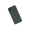 Samsung Galaxy A04 Kılıf Nano İçi Kadife Silikon - Koyu Yeşil