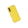 Samsung Galaxy A14 4g Kılıf Nano İçi Kadife Silikon - Sarı