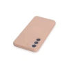Samsung Galaxy A34 5g Kılıf Nano İçi Kadife Silikon - Pudra