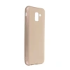 Samsung Galaxy J6 Kılıf First Silikon - Gold