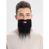 Siyah Renk Takma Sakal Bıyık Takımı