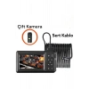 Vtn-009 Ekranlı Çift Kameralı 20 Metre Sert Kablo Yılan Endoskop Kamera 8 Mm 4.3 Inc