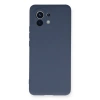 Xiaomi Mi 11 Kılıf Nano İçi Kadife Silikon - Gri