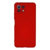 Xiaomi Mi 11 Lite Kılıf Nano İçi Kadife Silikon - Kırmızı