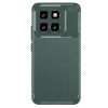 Xiaomi Mi 14t Kılıf Auto Focus Karbon Kapak - Koyu Yeşil