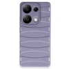 Xiaomi Redmi Note 13 Pro 4g Kılıf Bibercas Silikon Kapak - Lila