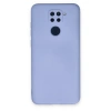 Xiaomi Redmi Note 9 Kılıf Nano İçi Kadife Silikon - Lila