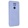Xiaomi Redmi Note 9 Kılıf Nano İçi Kadife Silikon - Lila