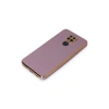 Xiaomi Redmi Note 9 Kılıf Volet Silikon - Mor