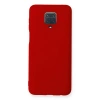 Xiaomi Redmi Note 9 Pro Kılıf Nano İçi Kadife Silikon - Kırmızı