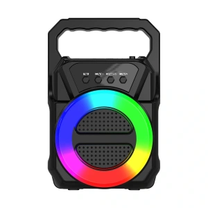 Abs-1309 Rgb Fm Kablosuz Hoparlör - Siyah