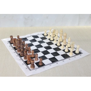 Ahşap Satranç Taşı 8 Cm Alk4018