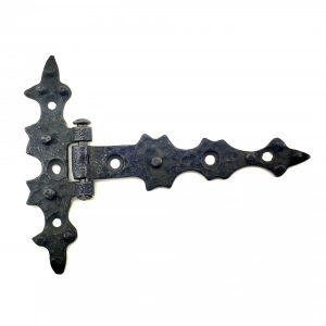 Antika Tarz Dekoratif Pirinç Yıldız Kuyruklu Menteşe - 85x110 Mm, Oksit