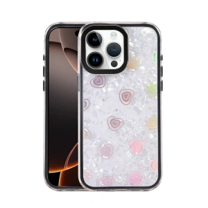 Apple İphone 14 Pro Max Lumi Desenli Kapak - Siyah