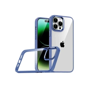 Apple İphone 15 Pro Max Razer Lensli Silikon - Lacivert