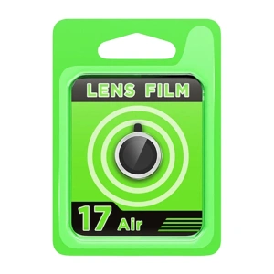 Apple İphone 17 Air Raze Metal Kamera Lens - Gümüş