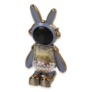 Astro Stand Tavşan Astronot - Açık Mavi