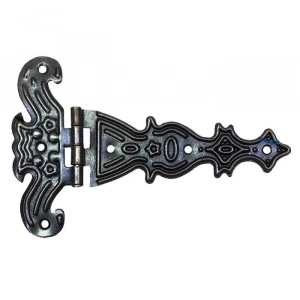 Dekoratif, Sac Tek Kuyruklu Menteşe - 69x102 Mm, Büyük, Eskitme, 100 Adet