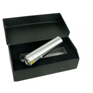 F Bk30 Paslanmaz Metal El Feneri - Pilli, Kutulu, Sellektörlü