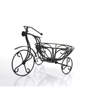 Ferforje Dekoratif Bisiklet Çiçeklik St00077