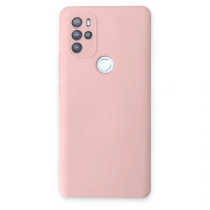 General Mobile Gm 21 Pro Kılıf Nano İçi Kadife Silikon - Pudra