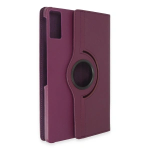 Huawei Honor Pad 10 12.1 Kılıf 360 Tablet Deri Kılıf - Mürdüm