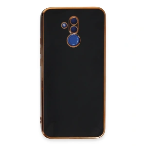 Huawei Mate 20 Lite Kılıf Volet Silikon - Siyah