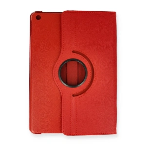 İpad Pro 11 (2024) Kılıf 360 Tablet Deri Kılıf - Kırmızı