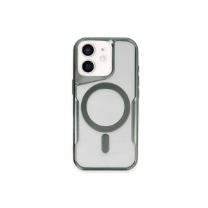 İphone 11 Kılıf Boyi Magsafe Silikon Kapak - Yeşil