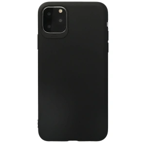 İphone 11 Pro Max Kılıf First Silikon - Siyah