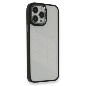 İphone 14 Pro Kılıf Dora Kapak - Siyah