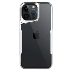 İphone 14 Pro Max Kılıf Boyi Silikon Kapak - Gümüş