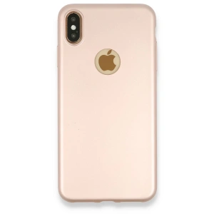 İphone Xs Max Kılıf First Silikon - Rose Gold
