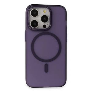 Joko İphone 14 Pro Frost Standlı Magsafe Kapak - Derin Mor