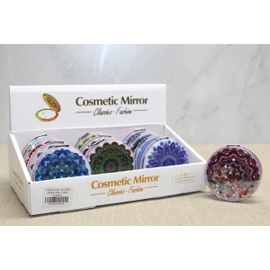 Mandala Desenli Hareketli Sulu El Aynası Alk4580