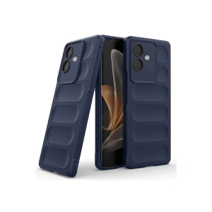 Oppo A3 Kılıf Optimum Silikon - Lacivert