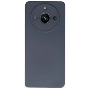 Realme 11 Pro Kılıf Nano İçi Kadife Silikon - Gri