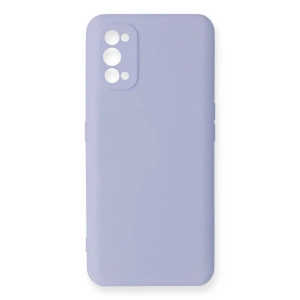 Realme 7 Pro Kılıf Nano İçi Kadife Silikon - Lila
