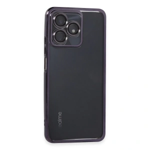 Realme C53 Kılıf Razer Lensli Silikon - Mor