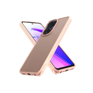 Realme C55 Kılıf Elegant Kapak - Pudra