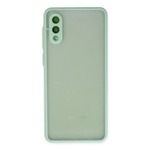 Samsung Galaxy A02 Kılıf Montreal Silikon Kapak - Turkuaz