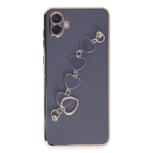 Samsung Galaxy A04e Kılıf Esila Silikon - Gri