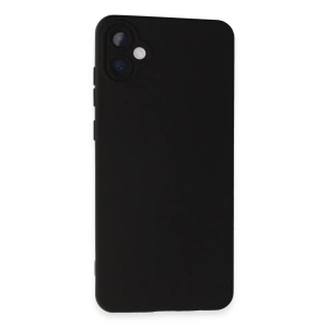 Samsung Galaxy A05 Kılıf Nano İçi Kadife Silikon - Siyah